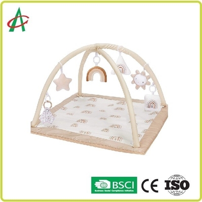 6 oyuncak EN71 Bebekler İçin Yıkanabilir Oyun Paspasları 33,5 "x33,5 ''