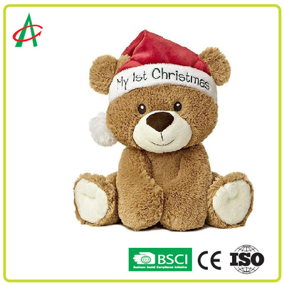 Sevimli Ayıcık Noel Hediyesi Peluş Oyuncak Dolması Hayvan Benim 1 Noel Özelleştirme