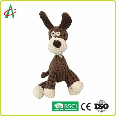 Dayanıklı Pet Interaktif Gıcırtılı Oyuncak Eşek Peluş Evcil Hayvan Oyuncakları Yavru Ve Orta Köpekler İçin