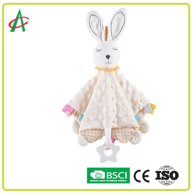 Yıkanabilir 20.5x25CM Bebek Rahat Battaniye Oyuncak CE/BSCI Sertifikası