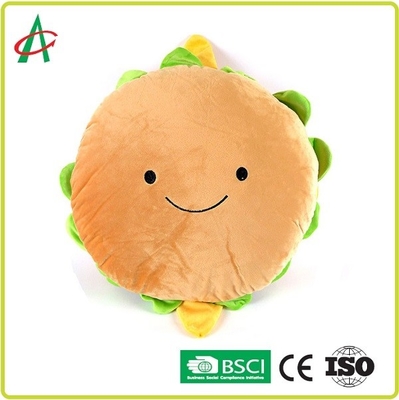 0.1kgs Hamburger Pet Peluş Oyuncak Üç Büyüleyici Sesler