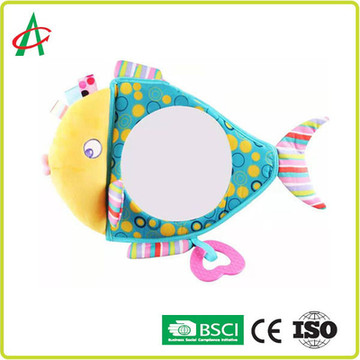 BSCI Bebekler İçin Peluş Kitaplar 23.5x35cm Aynalı Balık Şekli