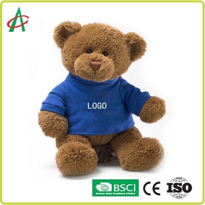 Özelleştirilmiş Logo ile Süper Yumuşak ASTM Peluş Ayıcık 15cm 20cm 25cm