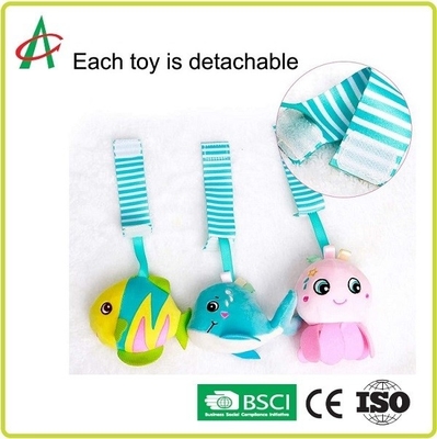 Bebek Oto Koltuğu için 5.3 Ons Asılı Oyuncaklar 8.7 ”Okyanus Hayvan