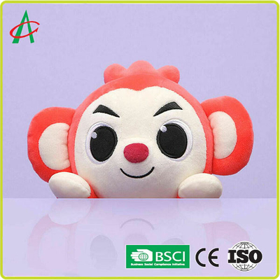 OEM 8 '' Bebek Hayvan Peluş Oyuncaklar, Maymun Peluş Bebek BSCI sertifikası