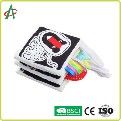 Bebekler İçin 20x20cm Bez Yumuşak Kitaplar El Işi Peluş Polyester