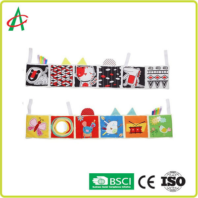 Bebekler İçin 20x20cm Bez Yumuşak Kitaplar El Işi Peluş Polyester