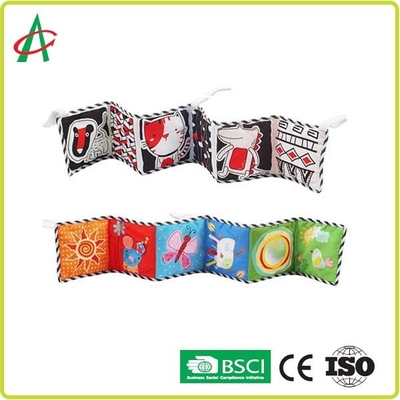 Bebekler İçin 20x20cm Bez Yumuşak Kitaplar El Işi Peluş Polyester