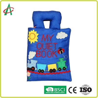 Okul Öncesi 20x26cm Bebekler İçin Yumuşak Kitaplar Görsel ve İşitsel Duyuyu Teşvik Ediyor