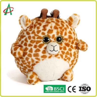 Yuvarlak Penguen 25cm Bebek Hayvan Peluş Oyuncaklar Süper Yumuşak Kumaş CPSC sertifikası