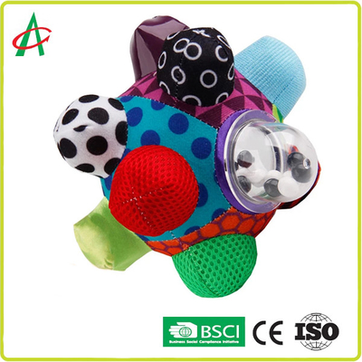 25cm Bebek Çıngırak Topu Süper yumuşak peluş kumaş CPSIA Standardı