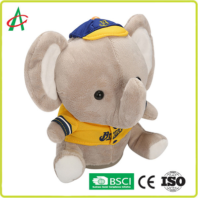 20cm Müzikal Peluş Oyuncaklar, CPSIA Peek A Boo Singing Elephant