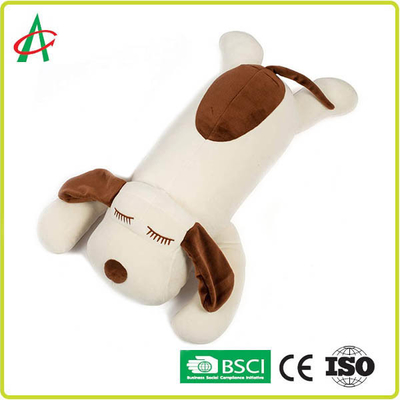 Yumuşak Spandex Peluş Oyuncaklar Yastıklar 17.5 X 9 İnç Boyutunda Köpek Şekilli Yastık