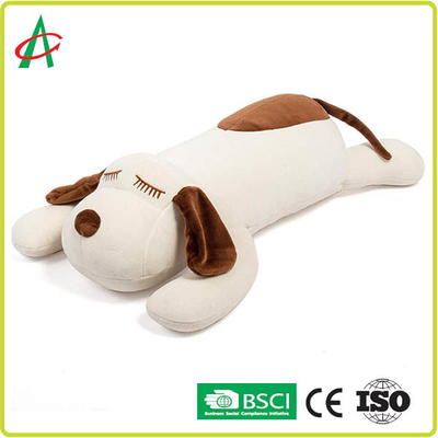 Yumuşak Spandex Peluş Oyuncaklar Yastıklar 17.5 X 9 İnç Boyutunda Köpek Şekilli Yastık