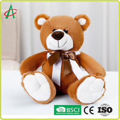 Angelber 33cm Teddy Bear Bir Kalbi Sarıyor Süper Yumuşak 100 Güvenli Malzeme