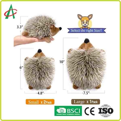 Angelber Squeaky Hedgehog Köpek Oyuncağı 3,5 "7" Çiğneme ve Oynama İçin