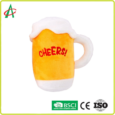 Bite Gıcırtılı Pet Peluş Oyuncak Dayanıklı polyester kumaş EN71 Standardı