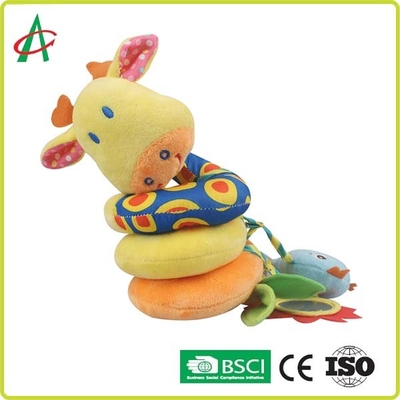Peluş Ördek ve Ayna ile Yumuşak boa Spiral Pram Oyuncak 68cm * 35cm
