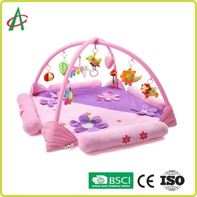 Mini Oyuncaklar ISO9001 Onayı ile L68cm Yıkanabilir Bebek Oyun Minderi