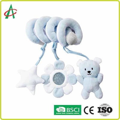 Çıngırak ve BB Gıcırtılı Yenidoğan 20cm Spiral Pram Oyuncak