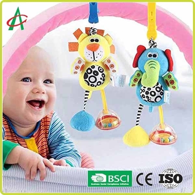 BSCI Pram Çıngıraklı Oyuncak Bebek 27cmx12cm 3-24 aylık