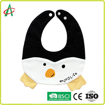 Ayarlanabilir Snap ile 29cm * 26cm Yenidoğan Bebek Önlükler Süper Emici