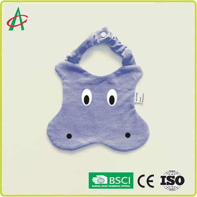 Ayarlanabilir Snap ile 29cm * 26cm Yenidoğan Bebek Önlükler Süper Emici