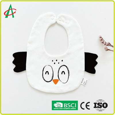 Ayarlanabilir Snap ile 29cm * 26cm Yenidoğan Bebek Önlükler Süper Emici