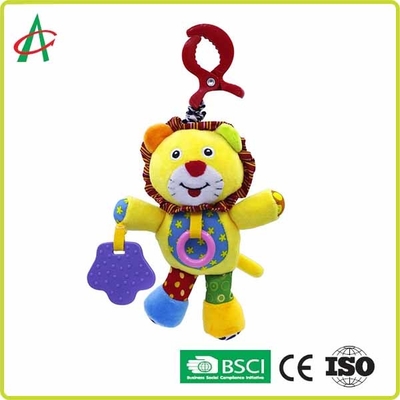 Aslan 15cm Bebek Peluş Çıngıraklı Çiğneme Dişlikleri