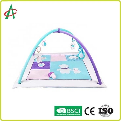 % 100 Polyester Yıkanabilir Taşınabilir Bebek Aktivitesi Oyun Salonu Mat Bebek Bebekler