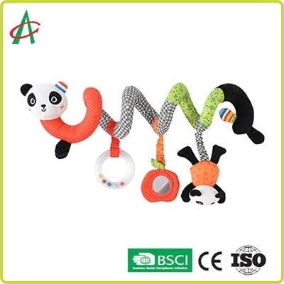 Aynalı Özelleştirilmiş BSCI Bebek Panda Peluş Spiral Oyuncak