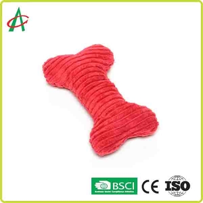 Squeakers ile Özel Dayanıklı Coloful Bone Peluş Köpek Oyuncakları