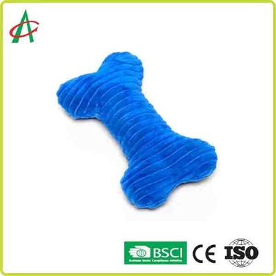 Squeakers ile Özel Dayanıklı Coloful Bone Peluş Köpek Oyuncakları