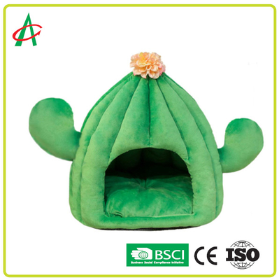 Kediler için BSCI Peluş Sakinleştirici Pet Yuva OEM ODM Kabul Edilebilir