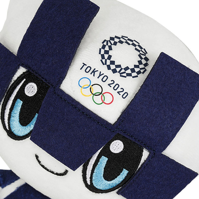 ASTM Yıkanabilir Tokyo 2021 Olimpik Maskot Peluş Oyuncaklar