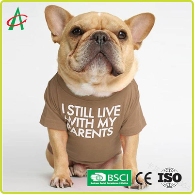 ODM Tam El Sanatları Dikiş Pamuklu Pet T Shirt Baskılı İsimli