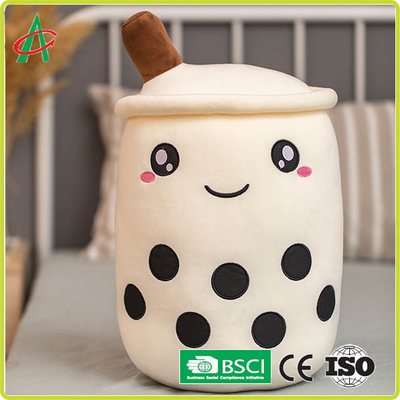 İşlemeli Emojili OEM Bubble Tea Peluş Yastık