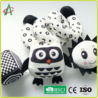 ASTM EN71 Uyumluluk Güvenli Peluş Spiral Bebek Arabası Oyuncak