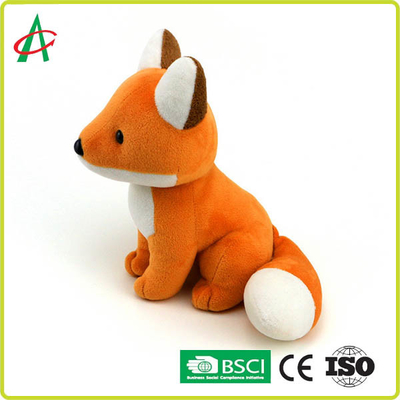 Polyester Doldurma Kürklü Peluş Mini Tilki Doldurulmuş Hayvan 3 10in
