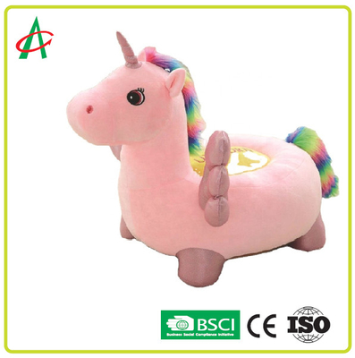 BSCI BPA Free Yıkanabilir Unicorn Peluş Oyuncaklar Yastıklar