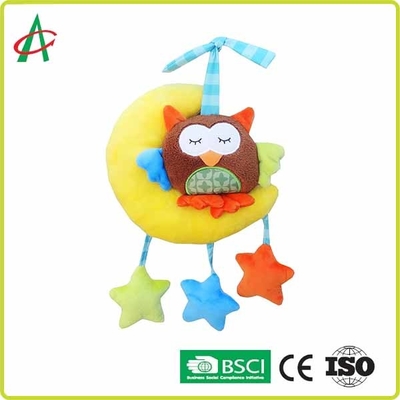 EN71 Tahriş Yok Asılı Ay Ve Yıldız Bebek Peluş Oyuncaklar