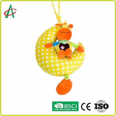EN71 Tahriş Yok Asılı Ay Ve Yıldız Bebek Peluş Oyuncaklar
