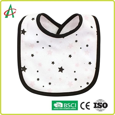 Ayarlanabilir Çıtçıtlı %100 Penye Pamuk Emici Unisex Bebek Saçma Önlükler