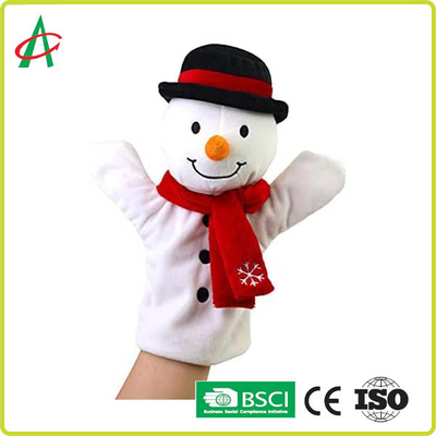 Noel için BSCI Tam El Sanatları Dikiş Peluş El Kuklaları