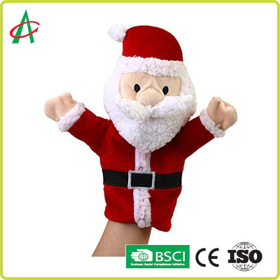 Noel için BSCI Tam El Sanatları Dikiş Peluş El Kuklaları