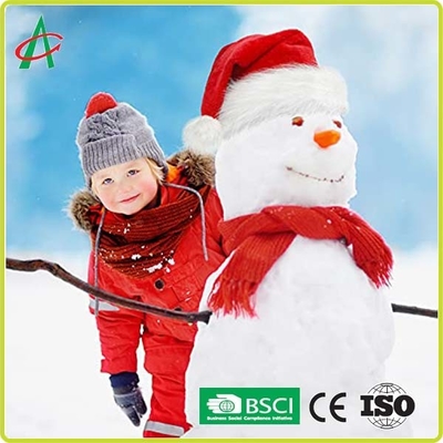 Anti Alerjik Unisex Çocuklar Kırmızı Kadife Noel Şapkaları