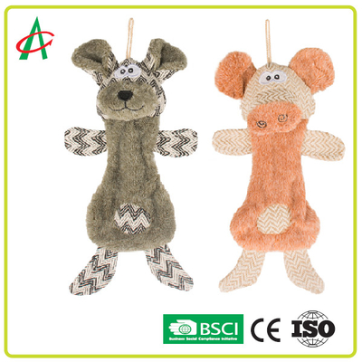 Makinede Yıkanabilir Çiğneme Oyuncakları Squeaker ile Dolması Köpek Oyuncakları