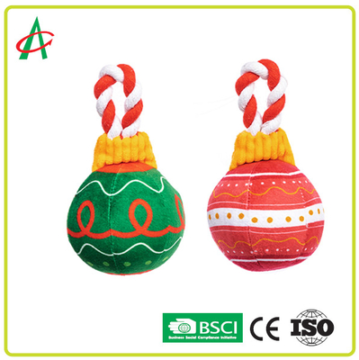 Squeaker Makinesi ile Yıkanabilir Noel Pet Chew Toy