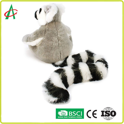 Sevimli 10'' Tahriş Yok Madagaskar Lemur Peluş Oyuncak