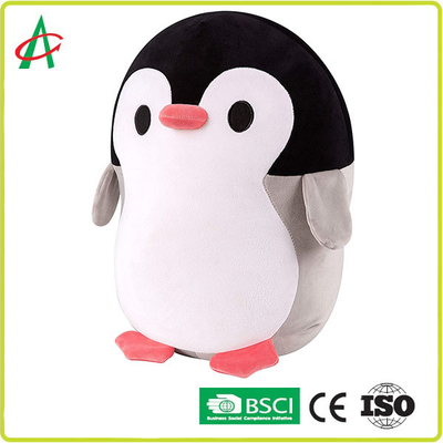Uzun Tüylü Kürk Doldurulmuş Penguen Oyuncak BSCI Sertifikalı
